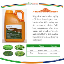 Herbicida agroquímico Bispyribac-sodio 100 g / l SC 125401-92-5